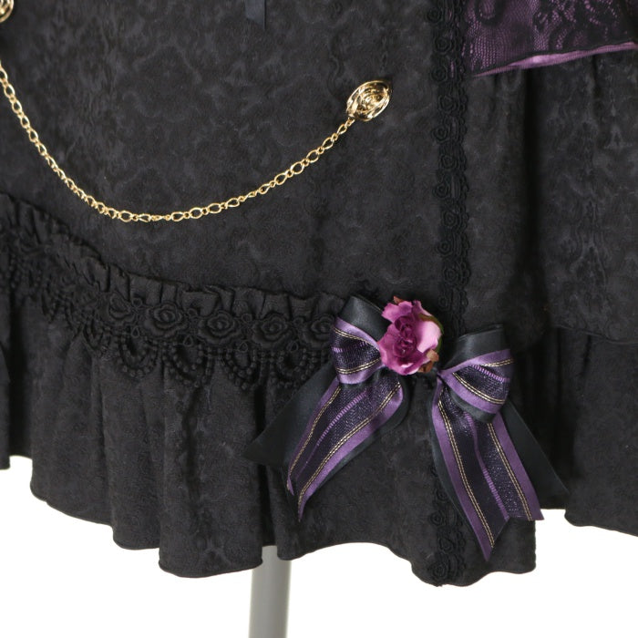 sweet devil JSK ブラック×パープル USED】Sweet Devilジャンパースカート（ブラック×パープル） | ALICE