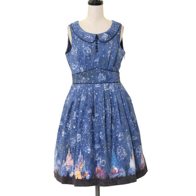 Angelic Pretty girly apples 付け袖ワンピースアオ