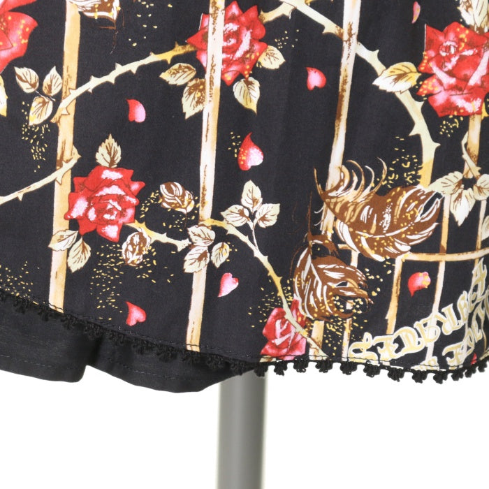 USED】ローズジェイル柄バッスルスカート | ALICE and the