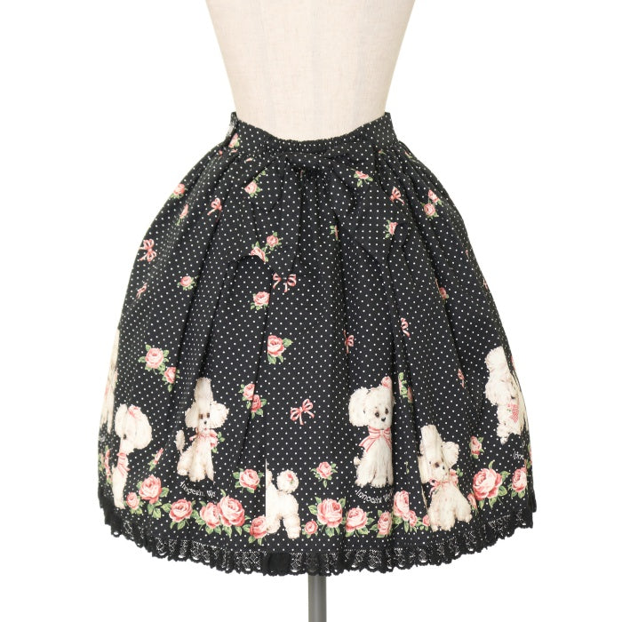 Innocent World ブラック フレアスカート Innocent World Online Shop
