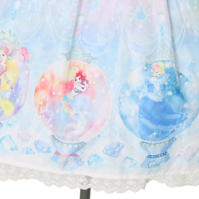USED】【Disney】Fairy Seasonディズニープリンセスジャンパースカート 