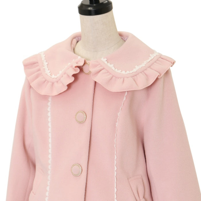 ♡アクシーズファムカワイイ♡ガーリーリボンショートコート♡ロリータ♡クラロリ♡ axes femme kawaii ガーリーリボンショートコート 赤 - メルカリ