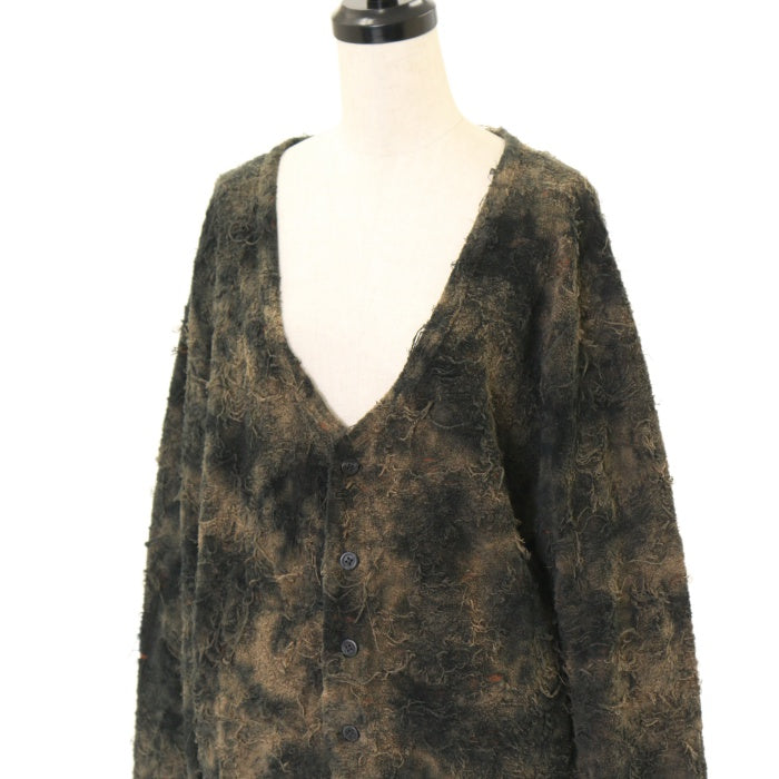 USED】【For Men/Mサイズ】ダメージカーディガン | BLACK PEACE NOW