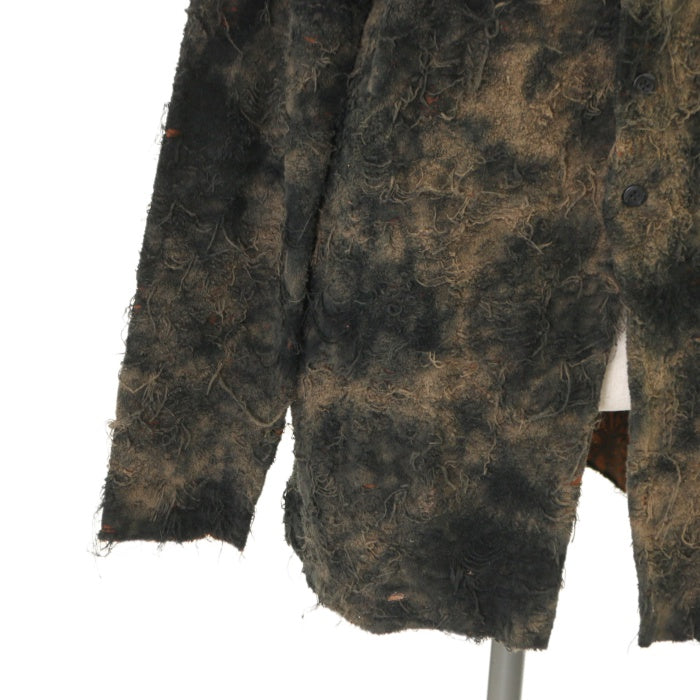 USED】【For Men/Mサイズ】ダメージカーディガン | BLACK PEACE NOW