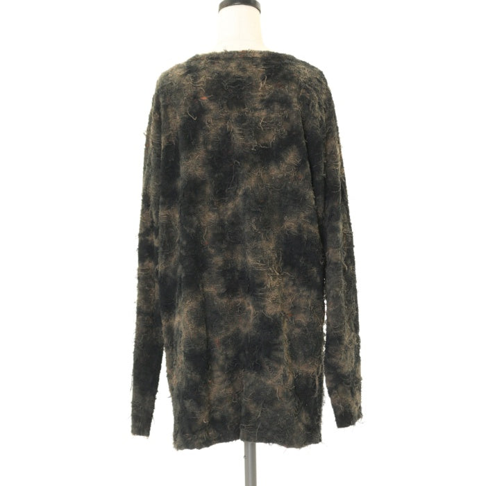 USED】【For Men/Mサイズ】ダメージカーディガン | BLACK PEACE NOW