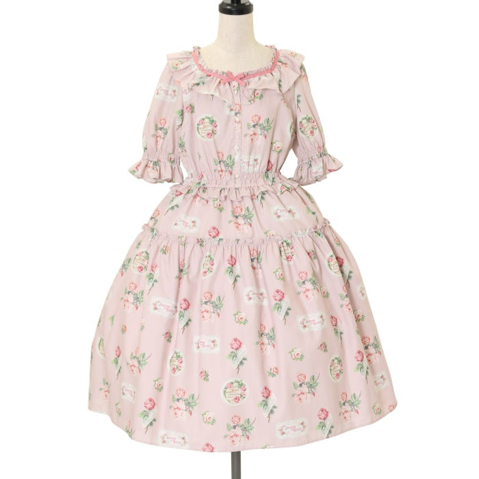 USED】【青木美沙子×Melody BasKet/Mサイズ】Precious Roseフリル