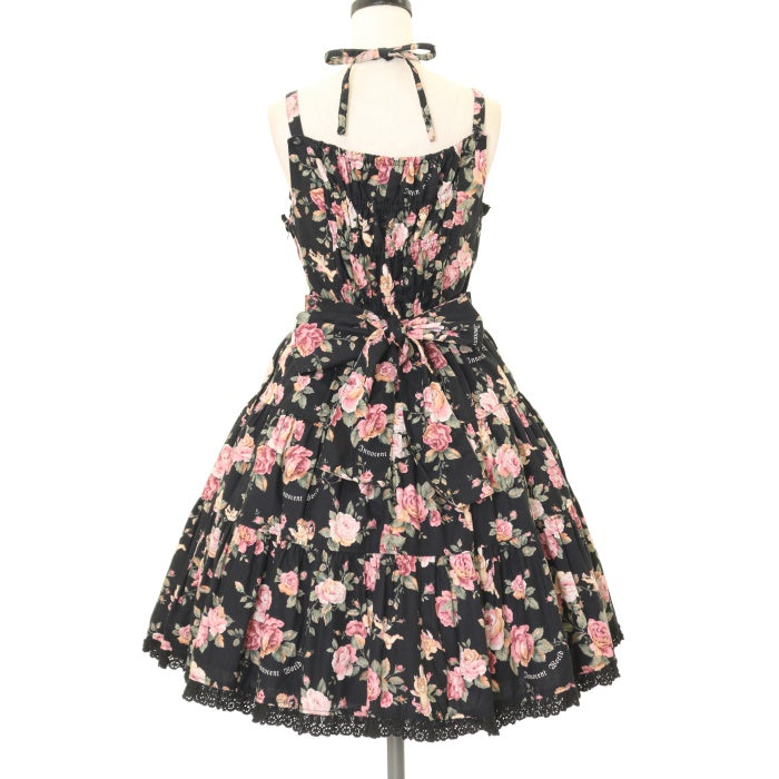 USED】エンジェルローズクロスリボンジャンパースカート