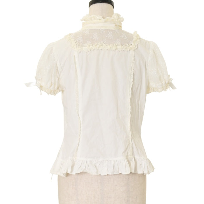 USED】ロマンティック立ち襟ボウタイブラウス | Angelic Pretty 