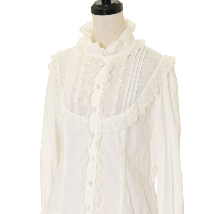Angelic Pretty 素敵なプリンセスブラウス 白 2014 USED】素敵なプリンセスブラウス | Angelic Pretty Wunderwelt Online