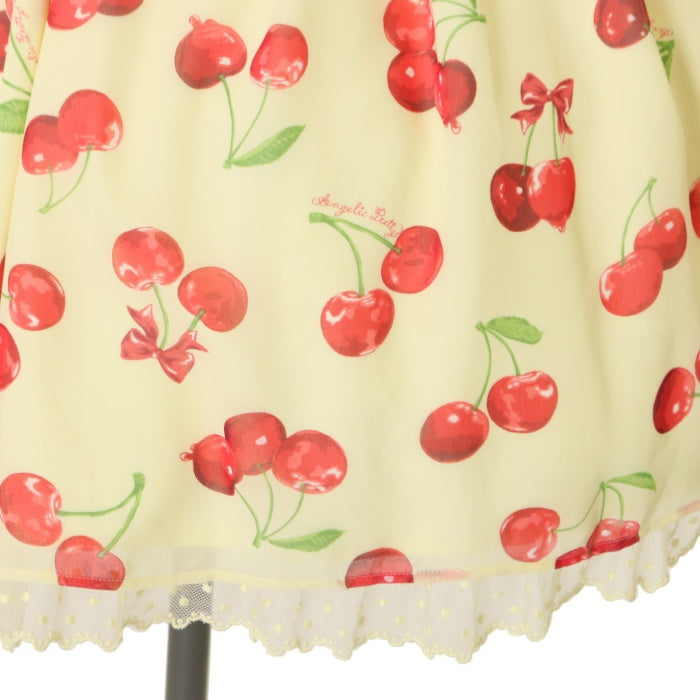 USED】ドレンチェリー切替ワンピース | Angelic Pretty Wunderwelt 