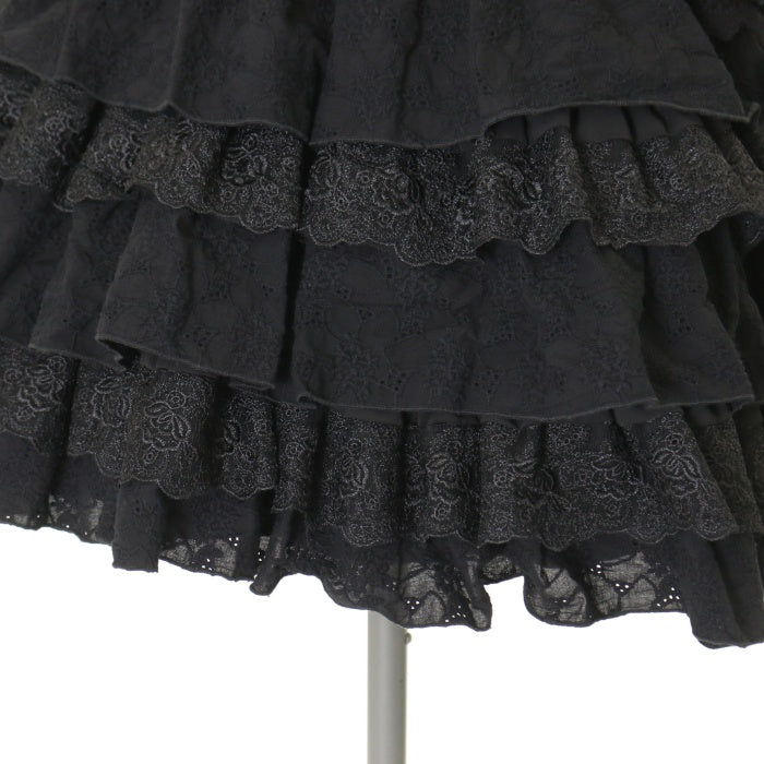 USED】【Vallée lys】Precious Embroidered Lace Mini Dress | ATELIER