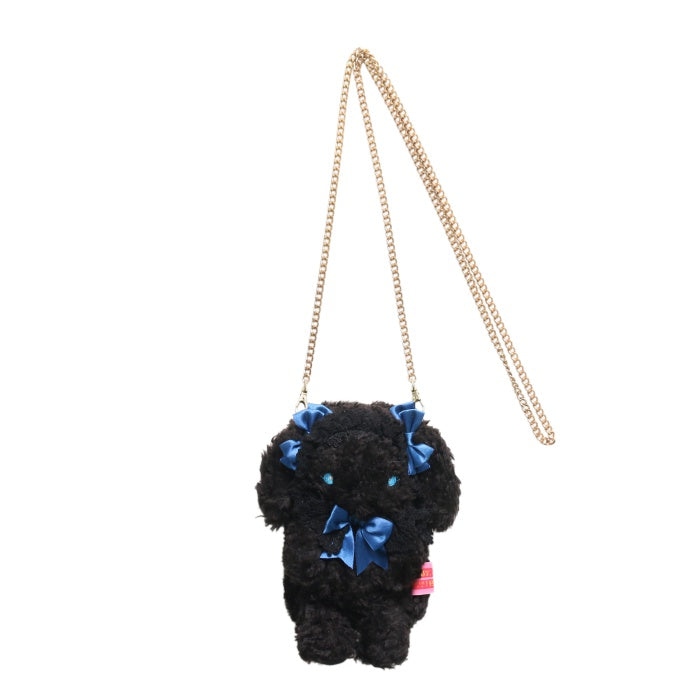 BABY もしもしうさくみゃちゃん スマホポーチ 黒x紺 BABY もしもしうさくみゃちゃん スマホポーチ 黒x紺 ぼ*ん様