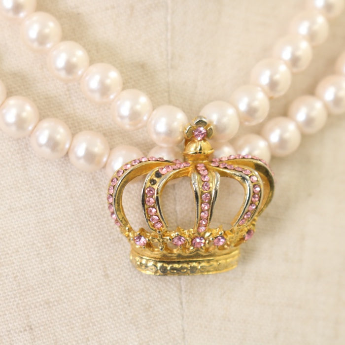 JESUS DIAMANTE ジーザスディアマンテ 王冠 パール ネックレス USED】定番王冠パールネックレス | JESUS DIAMANTE Wunderwelt Online