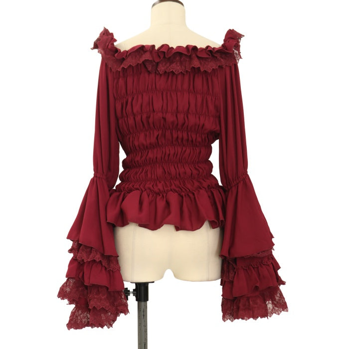 USED】【Vallée lys】Dream of Roses Blouse | ATELIER-PIERROT