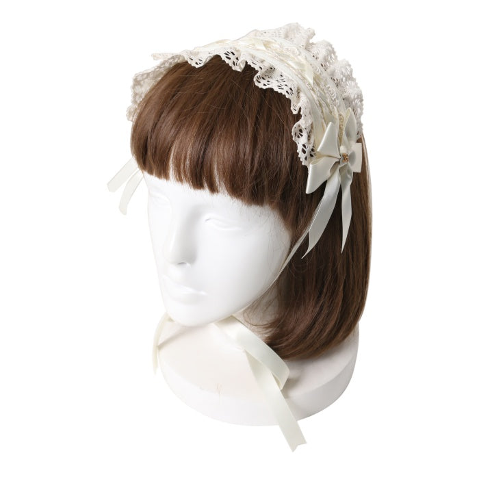 難有】Innocent World ヘッドドレス、ボンネット2点セット 難有
