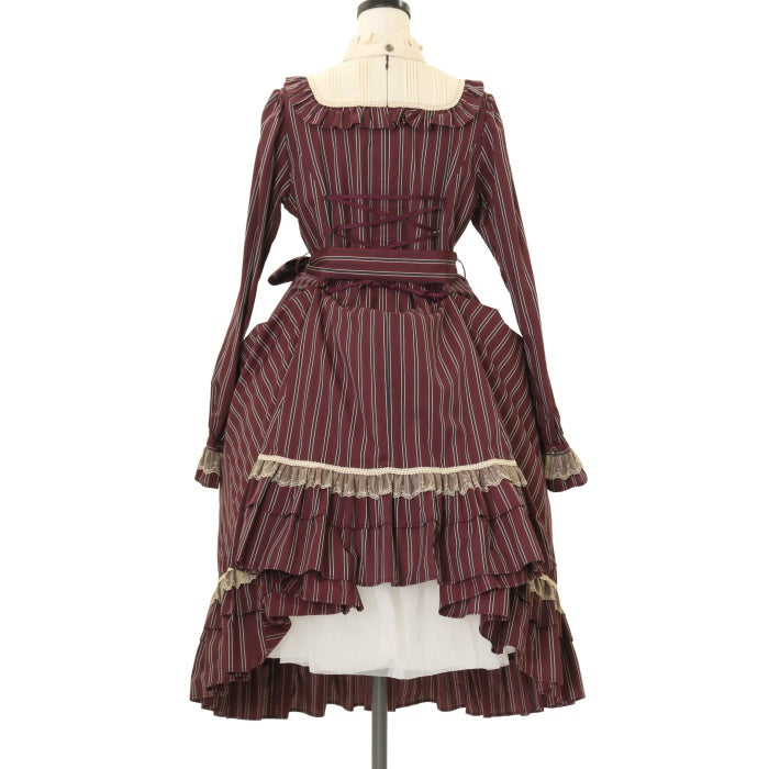 USED】クラシカルドールロングドレス（レジメンボルドー） | Victorian