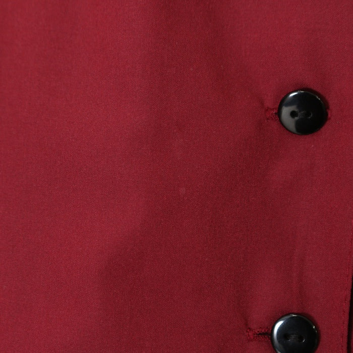 USED】スクエアタックセーラーワンピース【ボルドー×黒ライン