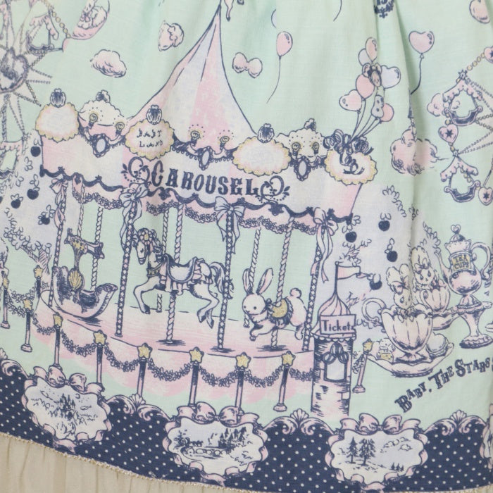 BABY みるくちゃんのFantasy Wonderland柄 スカート My Friend Usakumya Sophie JSK by Baby, the Stars Shine Bright