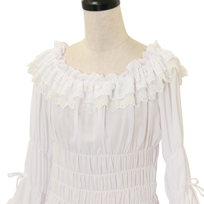 USED】【Vallée lys】Blossom Breeze Blouse | ATELIER-PIERROT