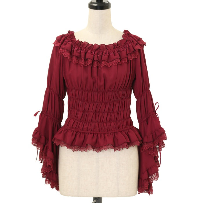 USED】【Vallée lys】Blossom Breeze Blouse | ATELIER-PIERROT