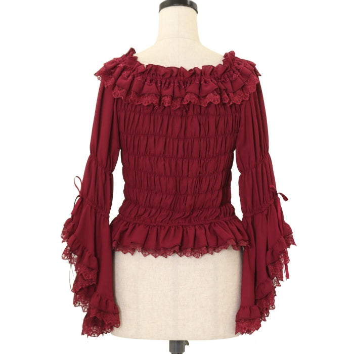 USED】【Vallée lys】Blossom Breeze Blouse | ATELIER-PIERROT