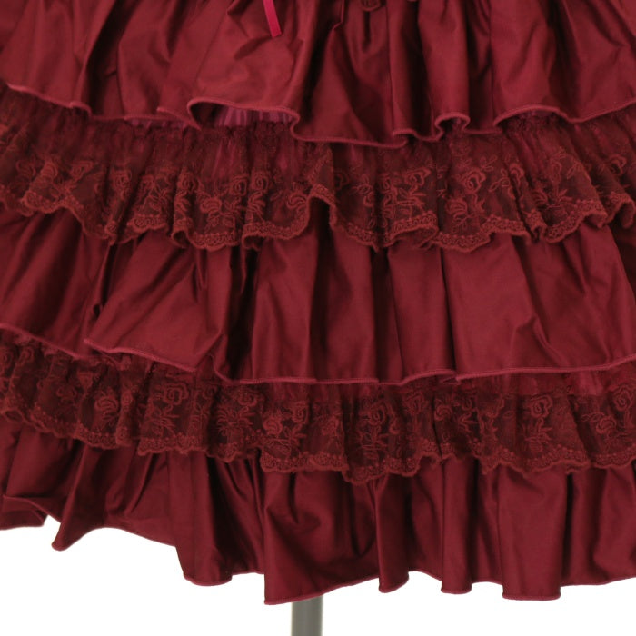USED】Layered Petals Corset Skirt | ATELIER-PIERROT