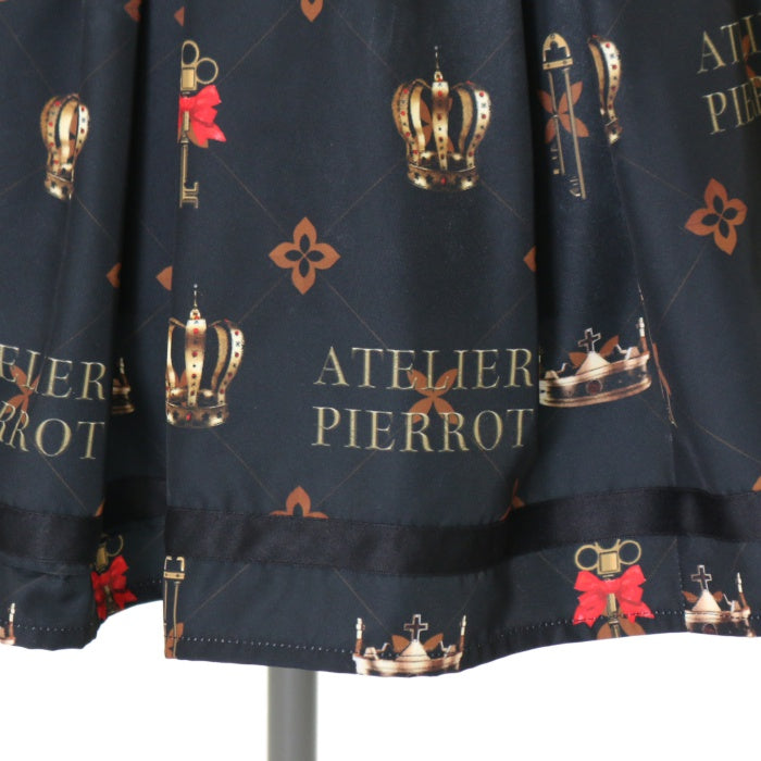 ATELIER PIERROT  Crownベストワンピース 黒 NntF2fiUlIGEFgxXZgWienAn2VH5o0
