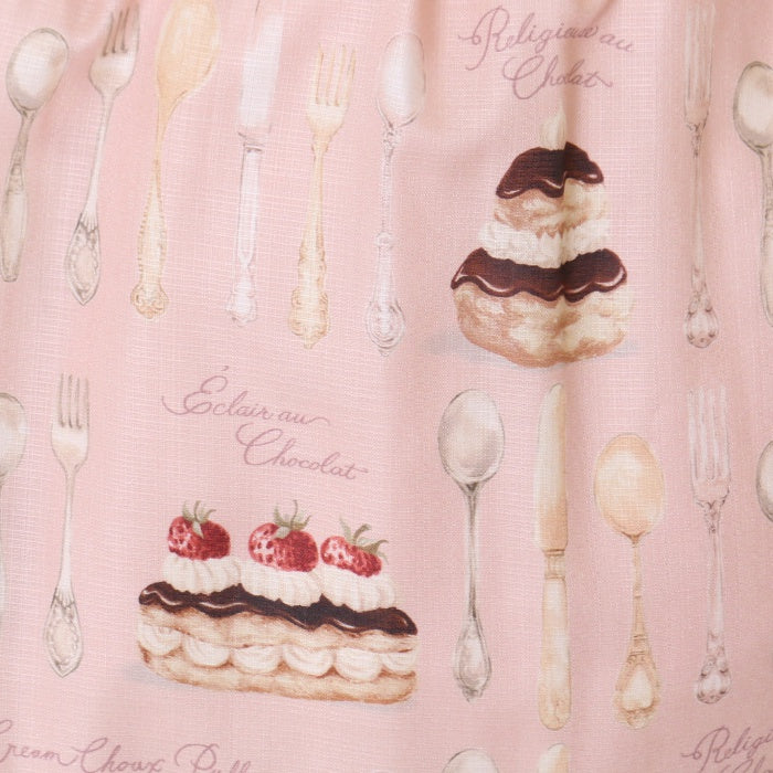 新品未使用 ルルゲッタ Cream Choux Puff 袖付ワンピース ピンク 新品未使用 ルルゲッタ Cream Choux Puff 袖付ワンピース ピンク