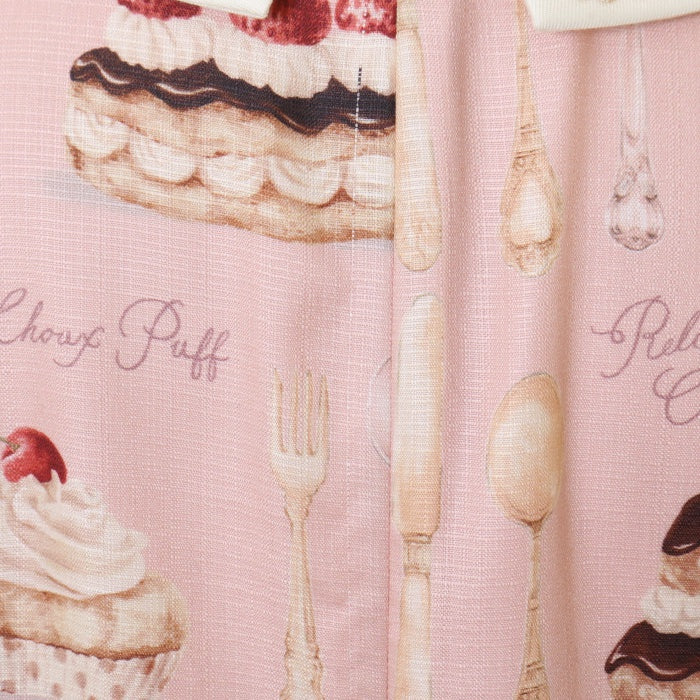 Cream Choux Puff袖付ワンピース