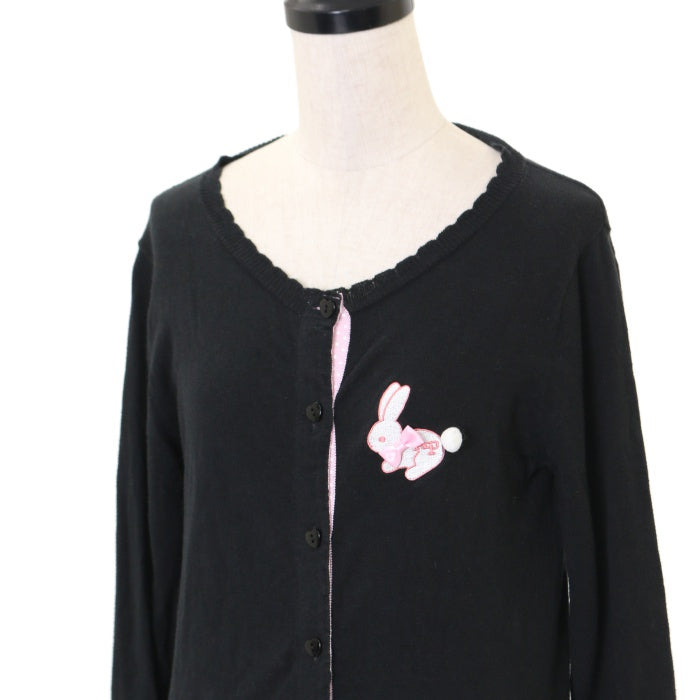 USED】Bunny刺繍ニットカーディガン | Angelic Pretty Wunderwelt