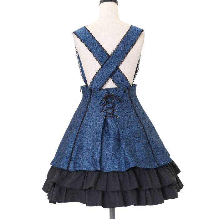 USED】スカート・イブリー（青×黒） | MIHO MATSUDA | ロリータ