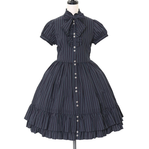 USED】Elegant Ladyストライプワンピース | metamorphose Wunderwelt