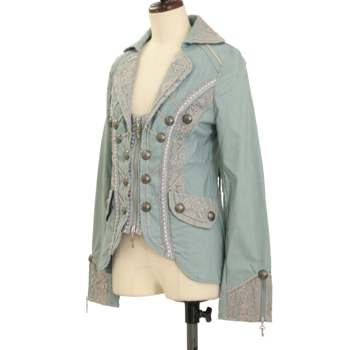 ozz angelo 新品未使用 ナポレオン風ロングジャケット 楽天市場】【中古】 OZZ ANGELO / ナポレオンロングジャケット