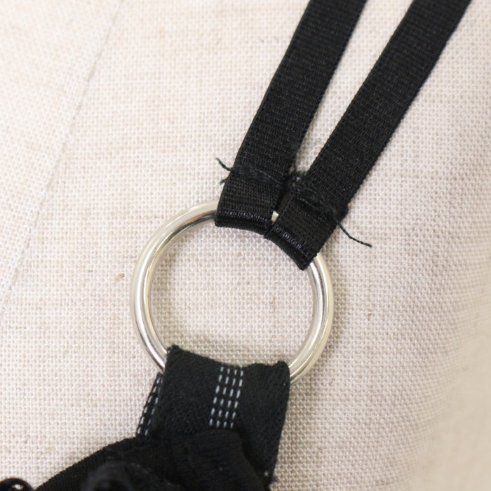 USED】croce ストライプティアードフリルビスチェワンピース | Ozz On