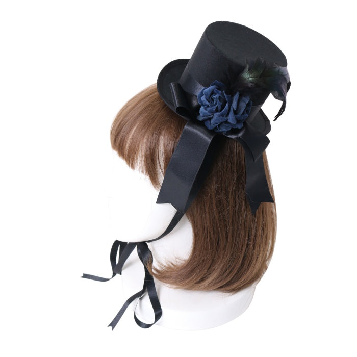 AngelicPretty スターナイトシアター ミニハット黒 シルクハット AngelicPretty スターナイトシアター ミニハット黒 シルクハット