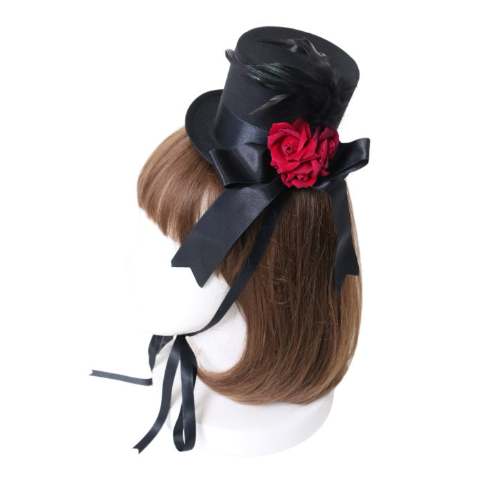 AngelicPretty スターナイトシアター ミニハット黒 シルクハット AngelicPretty スターナイトシアター ミニハット黒 シルクハット