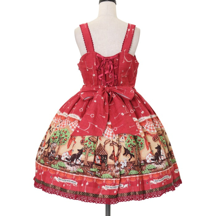 My little red riding hoodドットリボンジャンパースカート My Little Red Riding Hood Polka Dot Ribbon JSK (2013) by