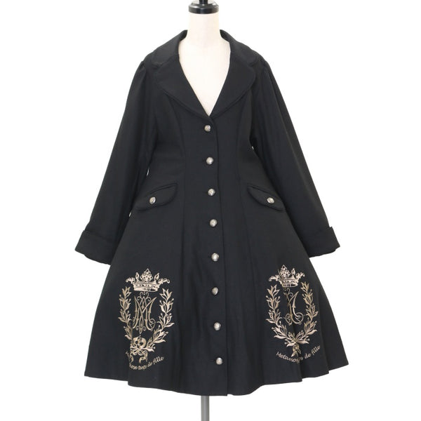 USED】クラウンエンブレム刺繍入りコート | metamorphose | ロリータ
