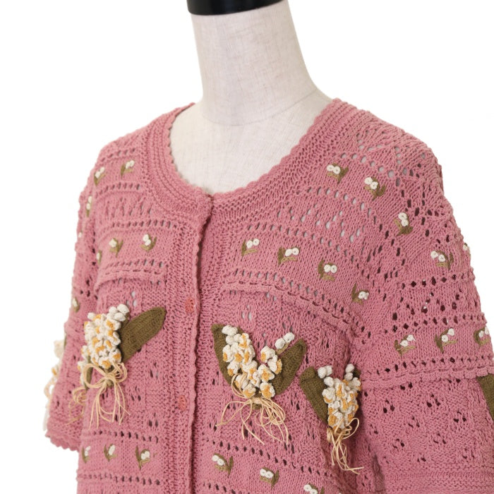 Angelic Pretty 透かし編みボレロピンク