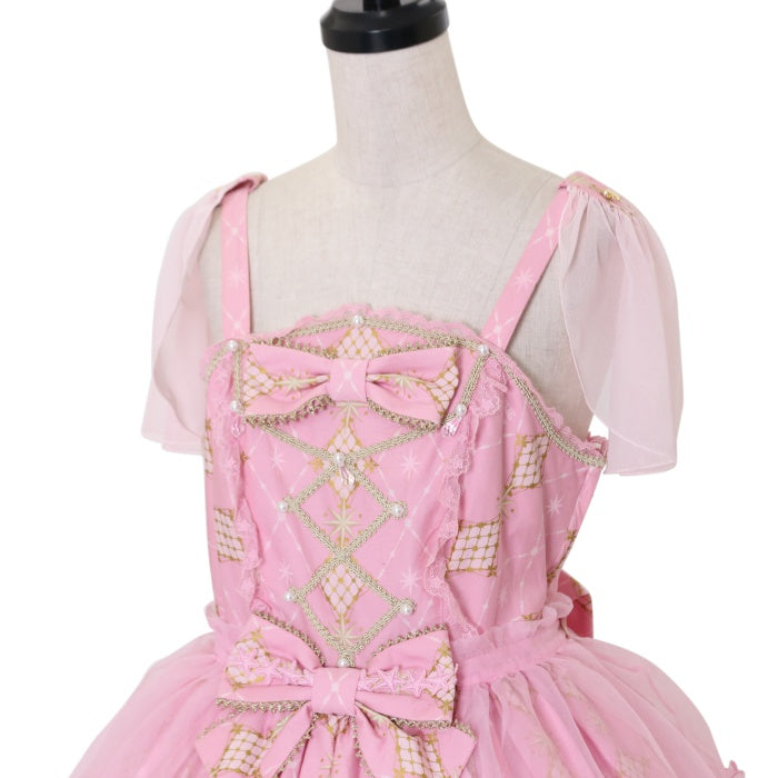 き*こ様 Crystal Dream Carnivalティアードジャンパースカー Angelic Pretty Crystal Dream Carnivalティアードジャンパースカート