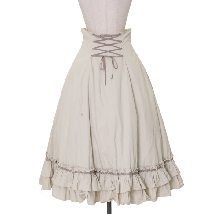 【美品】Victoria Maiden ハイウエストバッスルロングスカート USED】ハイウエストバッスルロングスカート | Victorian Maiden