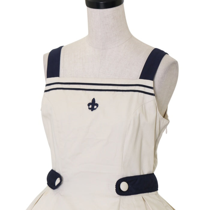 USED】クラシックマリンドレス(生成×ネイビー) | Victorian Maiden