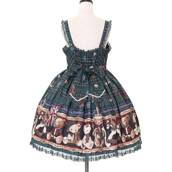 angelicpretty British Bear ティアードスカート&ベレー British Bear Tiered Skirt [Sannomiya Anniversary Fair