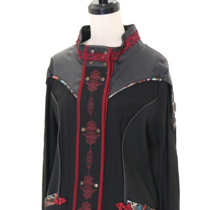 USED】ONESTE チャイナ刺繍コートワンピース | Ozz On Wunderwelt