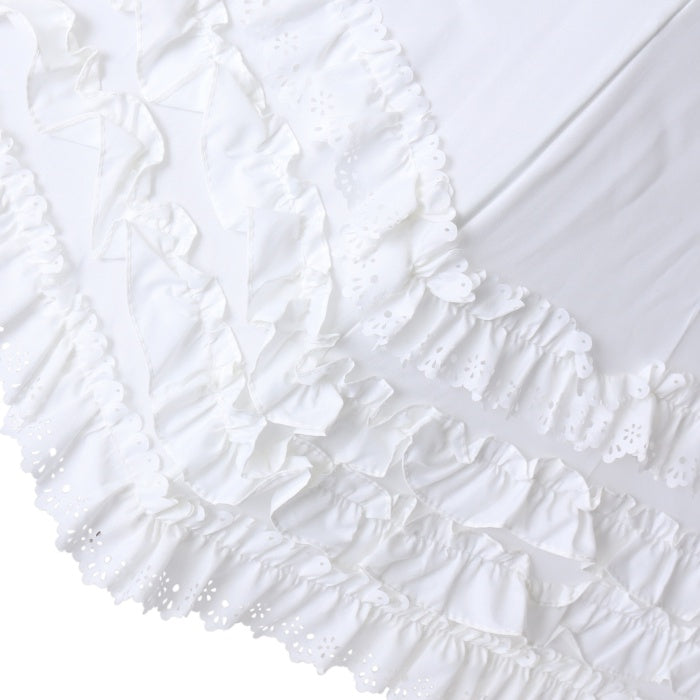 Angelic Pretty フリルミルフィーユアンブレラ Frill Millefeuille Folding Umbrella by Angelic Pretty