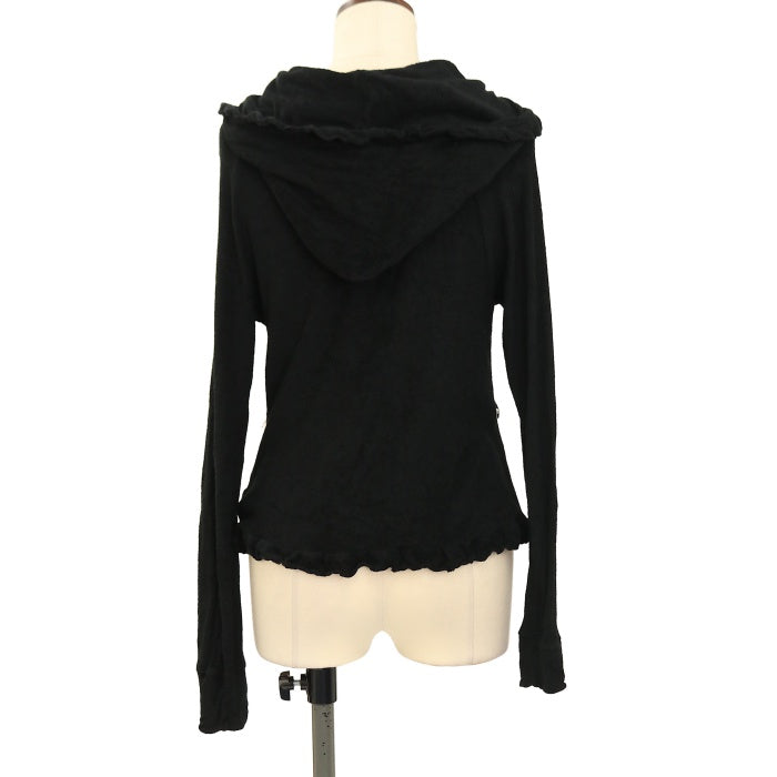 BLACK PEACE NOW パーカー ブラックピースナウ 骨パーカー USED】【PEACE NOW/Mサイズ】ロゴ刺繍パイル地パーカー | BLACK PEACE