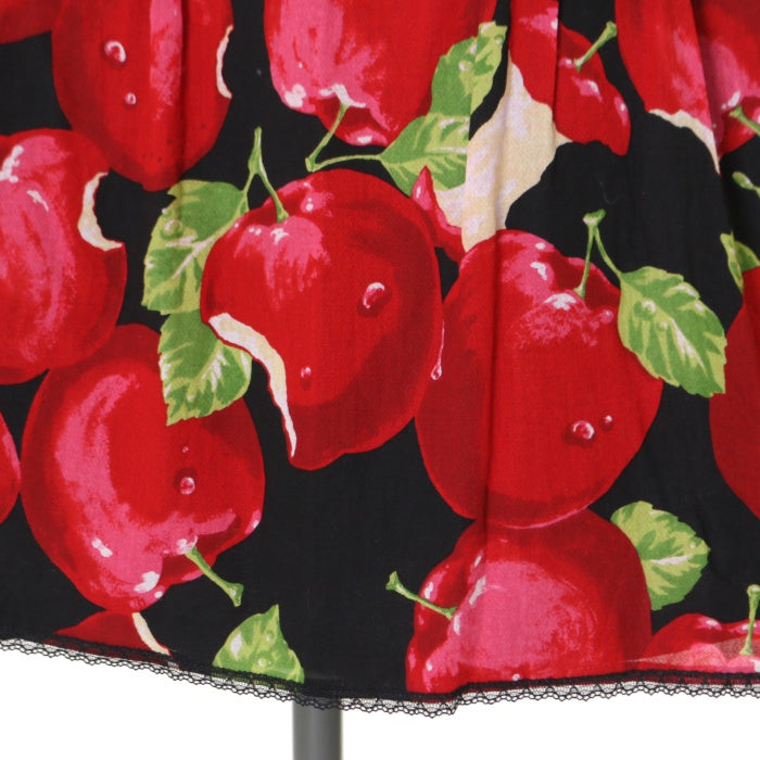 BABY アップル　リボンコーム　エンジ　林檎 BABY アップル リボンコーム エンジ 林檎