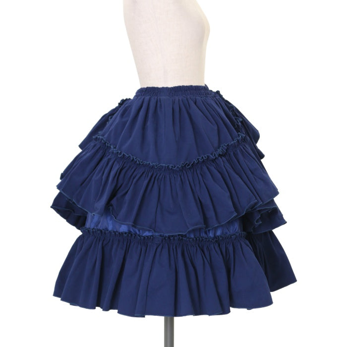 〖最終価格〗ATELIER PIERROT イレギュラーロングスカート USED】【Vallée lys】Sweet alyssum series イレギュラースカート
