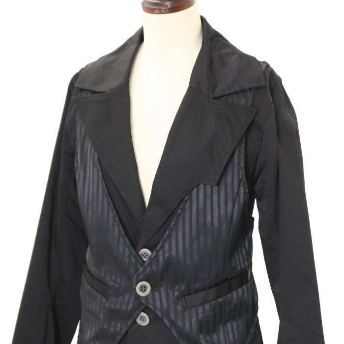 H.ANARCHYISM ダメージ加工 切り替え レイヤード シャツ　エイチアナーキー h.naoto エイチナオト ブラウス 2025年最新Yahoo!オークション -sixh. の中古品・新品・未