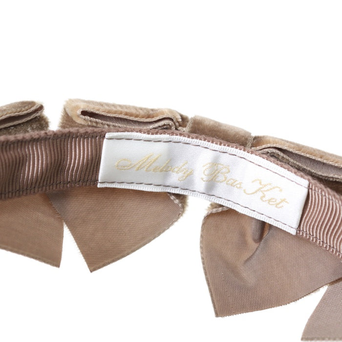 USED】ベルベットリボンいっぱいカチューシャ | Melody BasKet